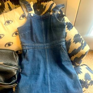 Madewell Denim Jumper Dress